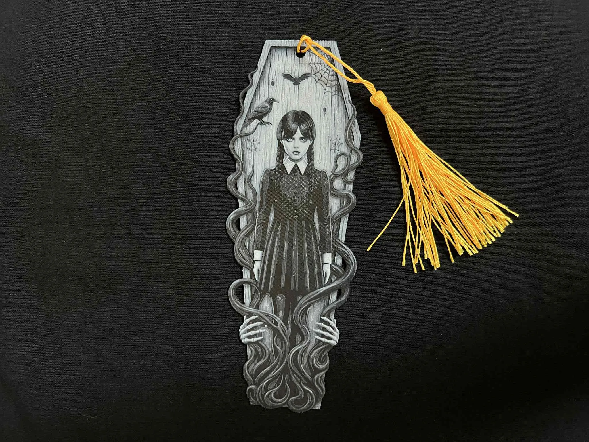 Wednesday Halloween Bookmark Set