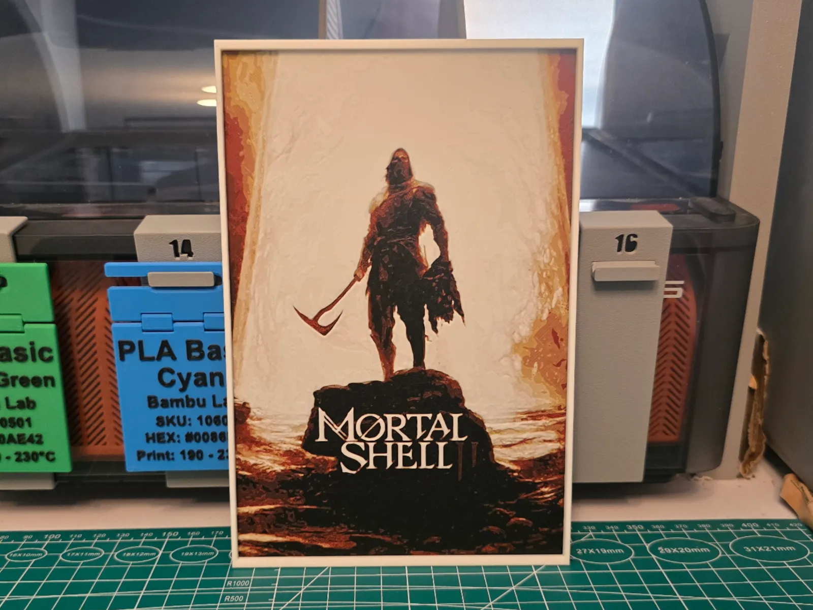 Mortal Shell II Game Poster - Hueforge Art