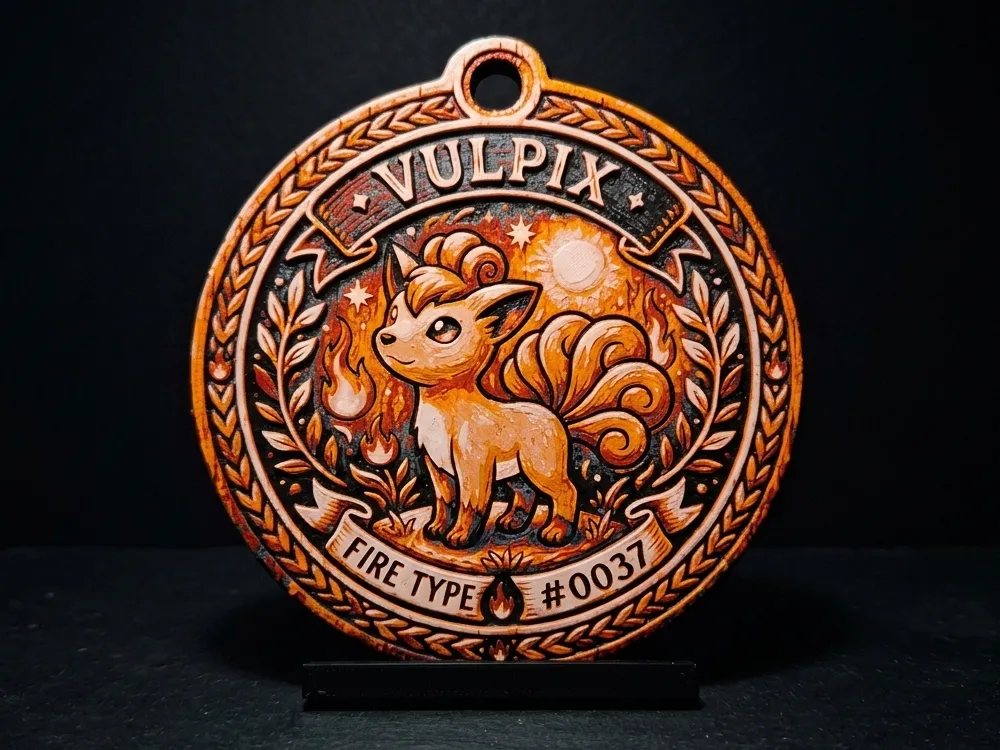 Vulpix #0037 - Pokemon Ornament