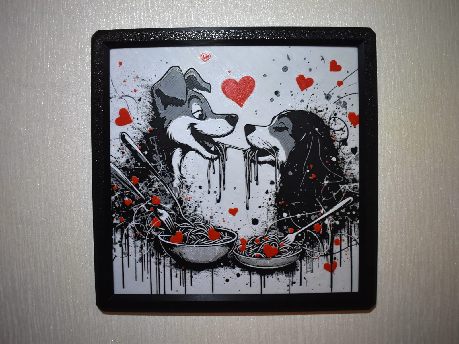 Lady and the Tramp Valentines Hueforge