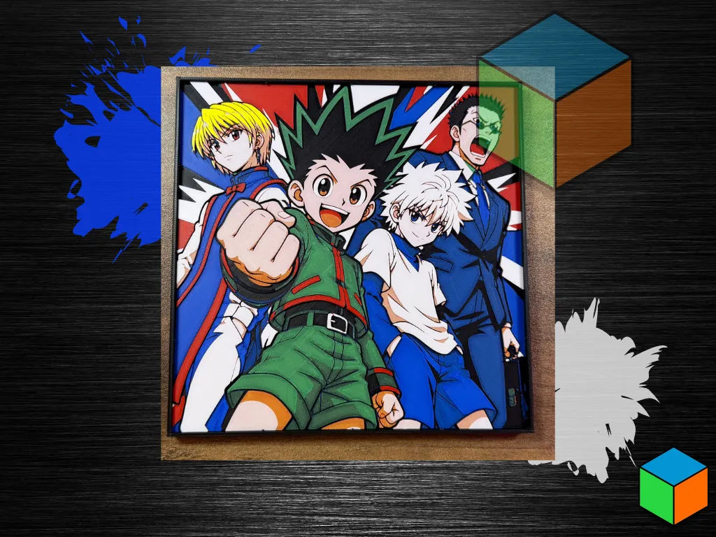 Hunter x Hunter - Gon, Killua, Kurapika & Leorio