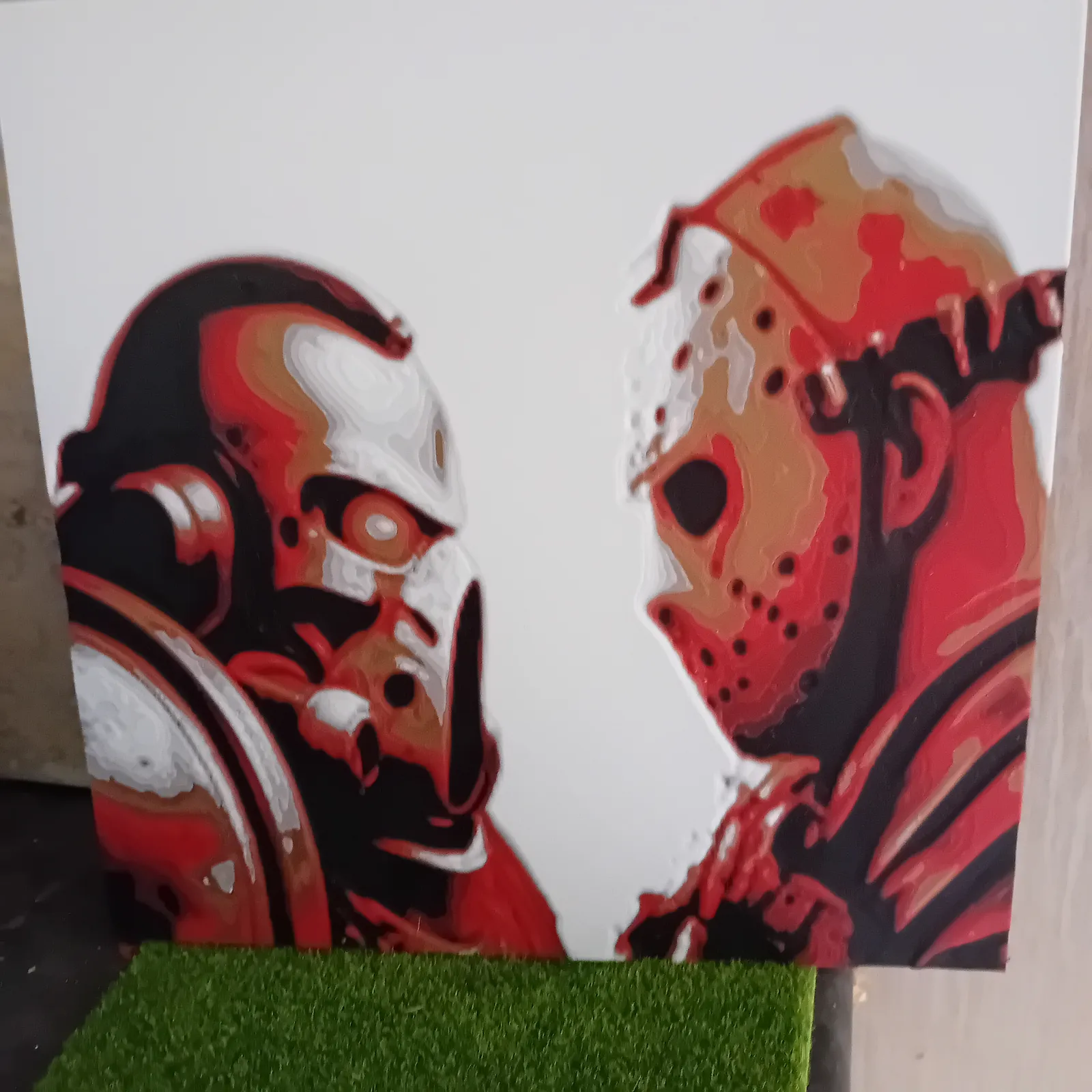 Jason Voorhees vs Space Marine hueforge- Hue forge