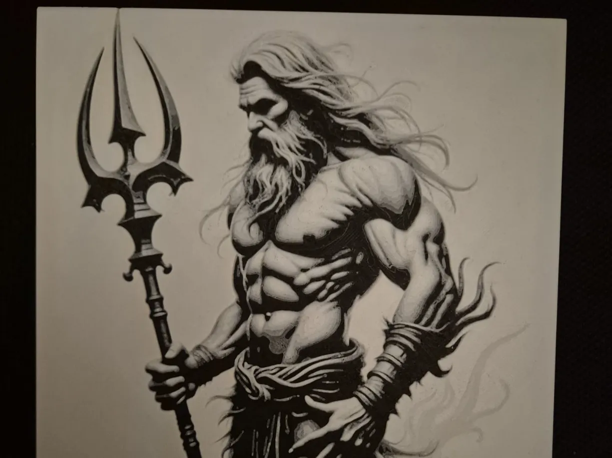Aqua Man Hueforge