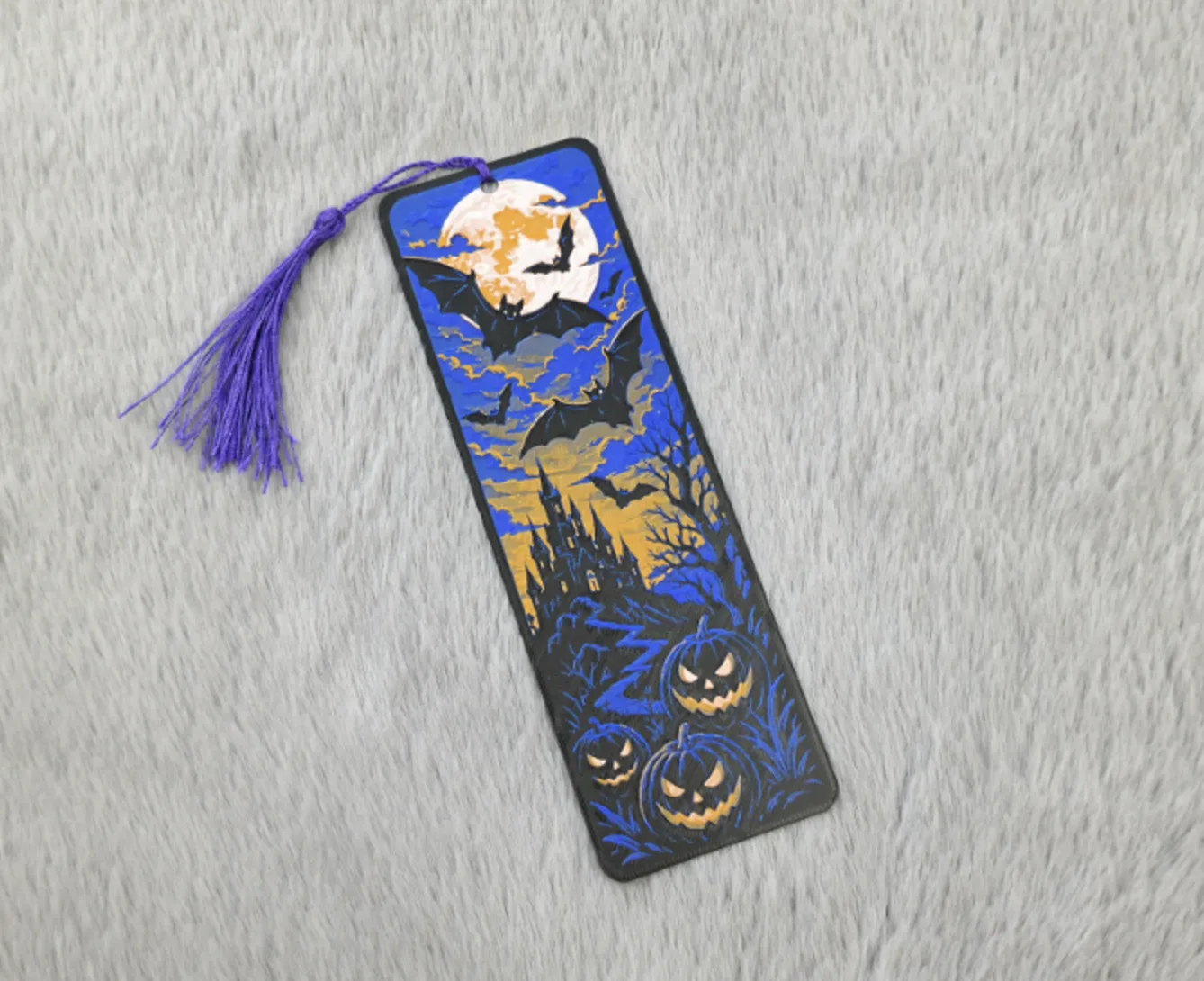 Haunted Castle Halloween Bookmark