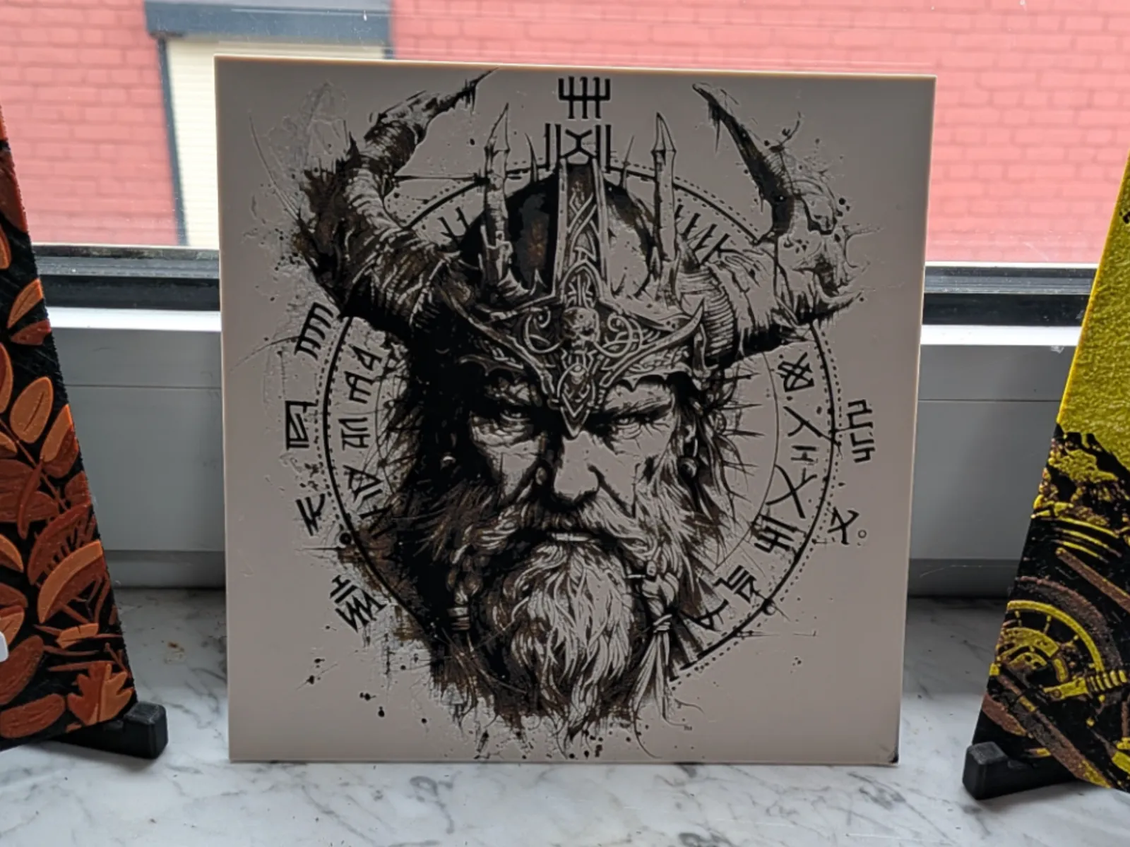 Mächtiger Odin HueForge