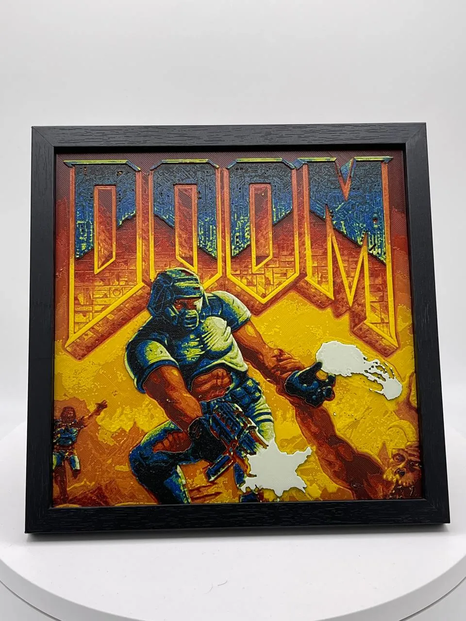 Doom Original - Filament Painting ( HueForge )
