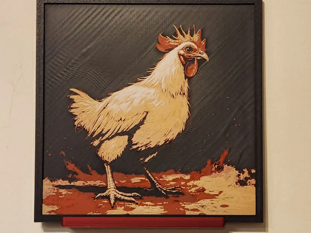 Crazy Chicken HueForge