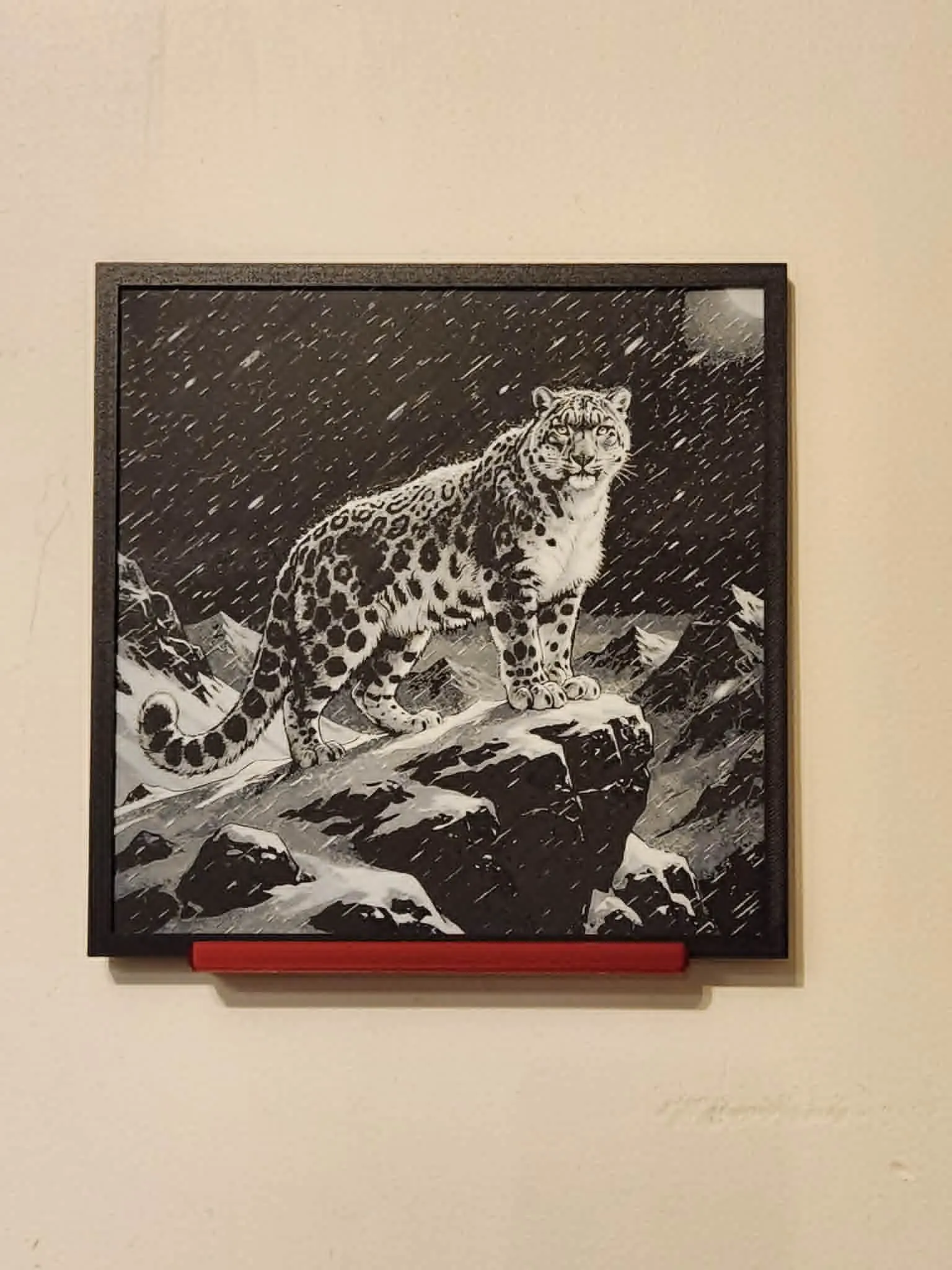 Snow Leopard HueForge