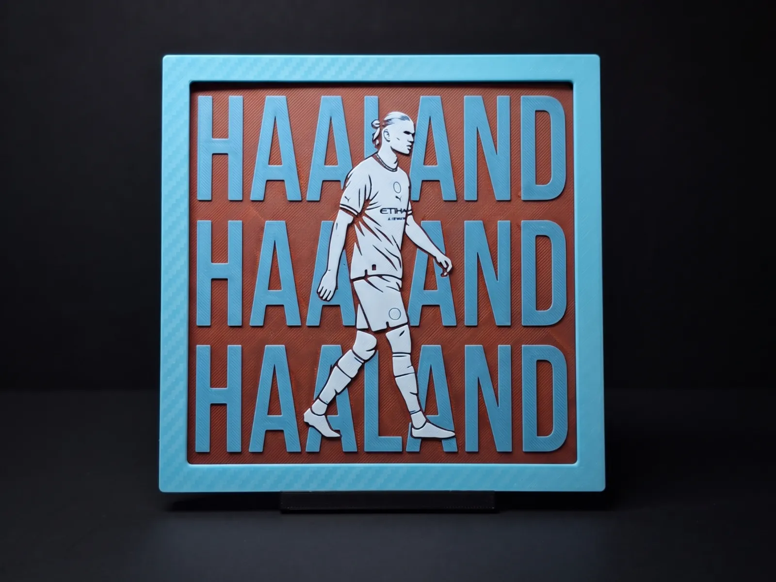 Haaland Stride - Hueforge Wall Art