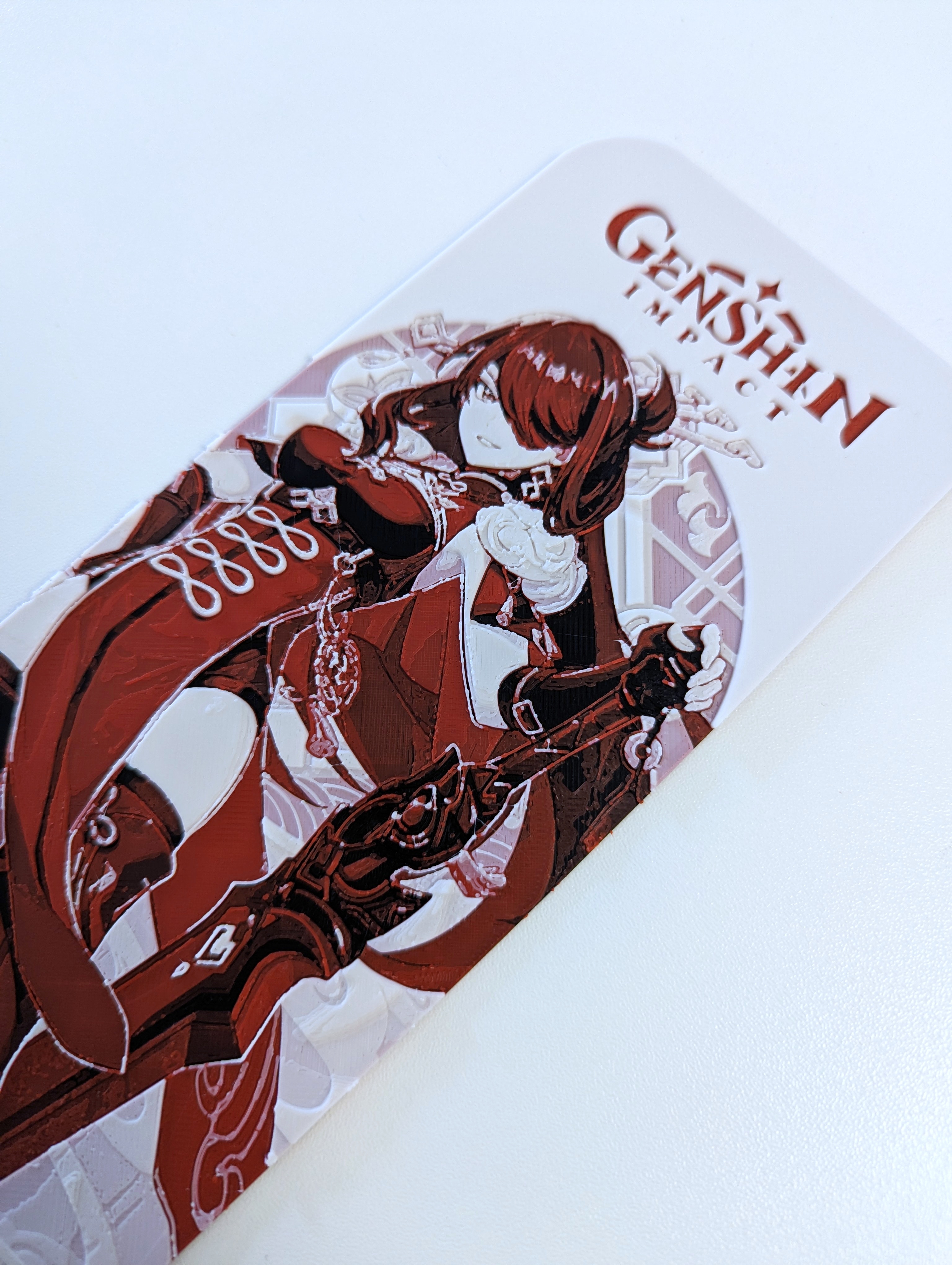 Beidou Charactercard Genshin Impact HueForge