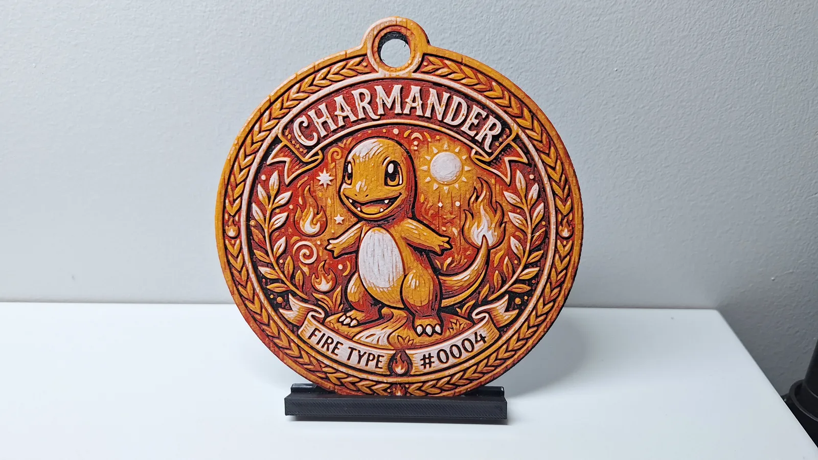 Pokemon - Charmander Medallion - 4 Colour