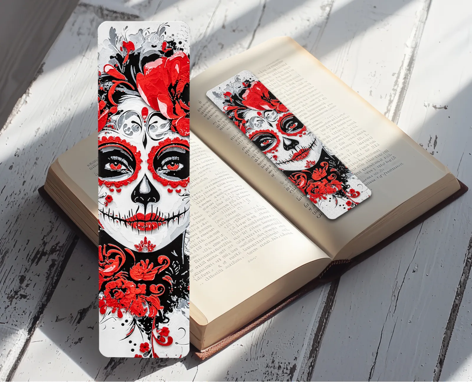 Bookmark - Dia de los Muertos - Sugar Skull
