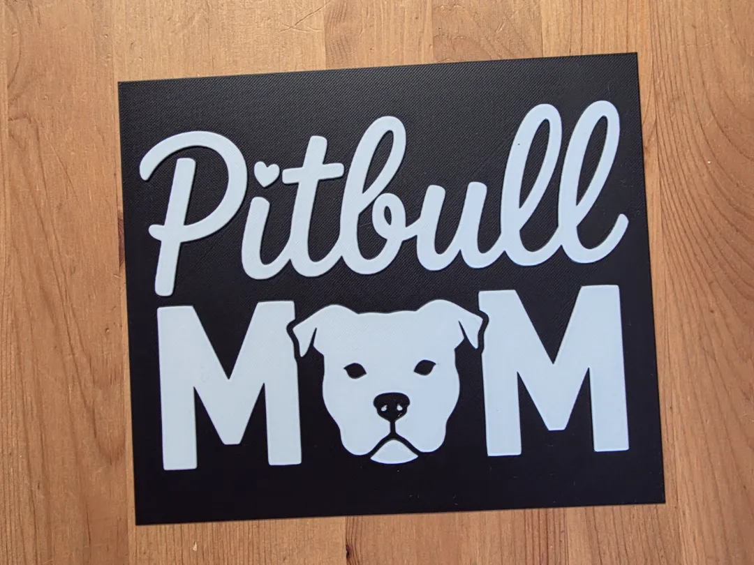 Pitbull Mum/Mom