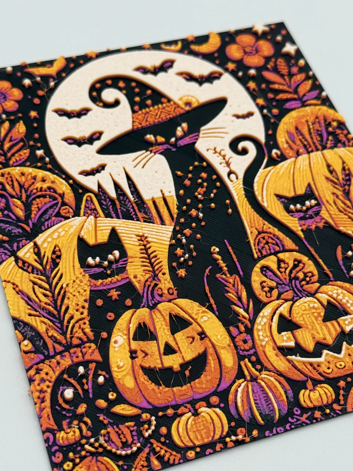 Halloween Folk Art Hueforge
