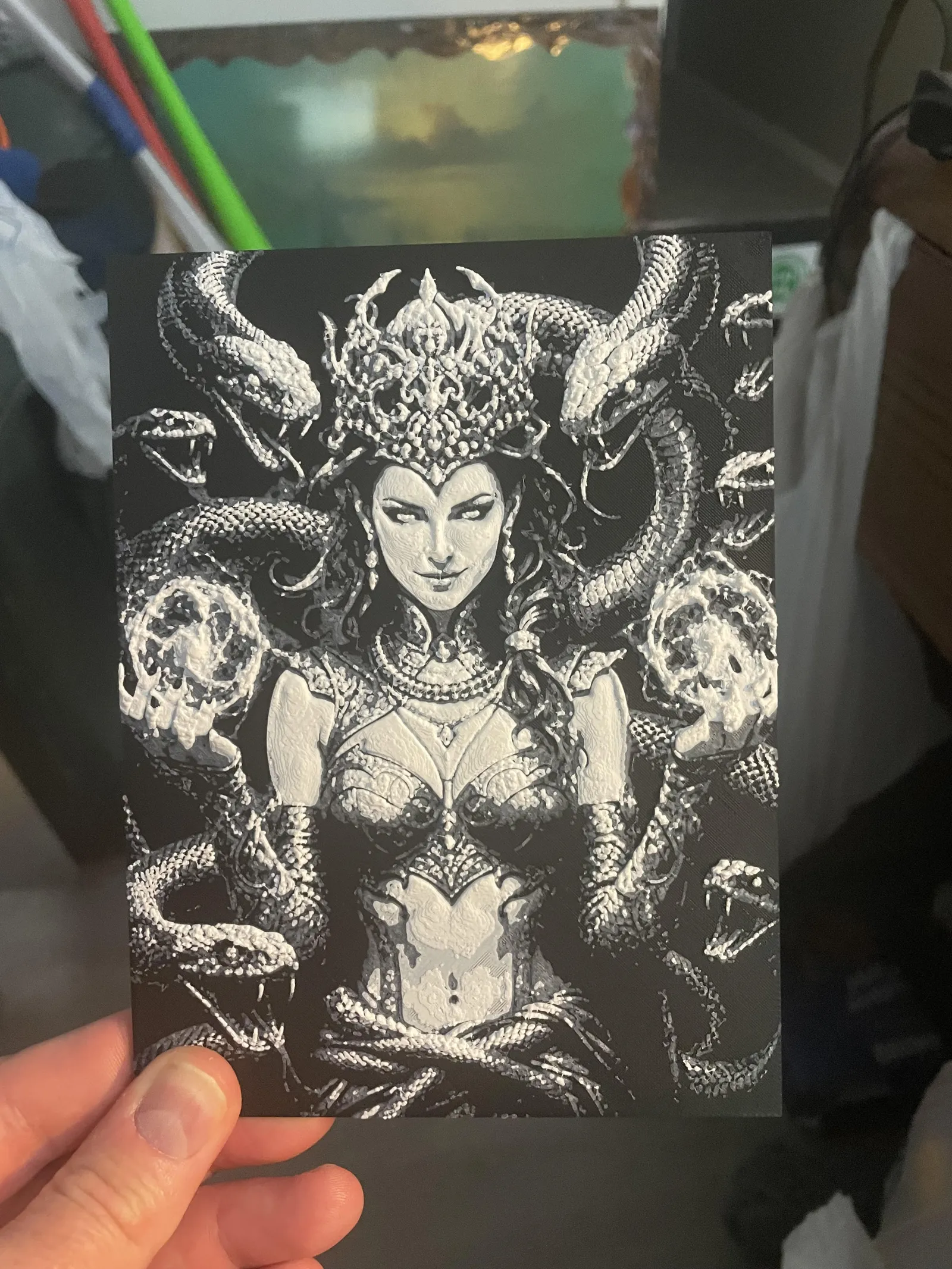 Queen of Snakes Hueforge