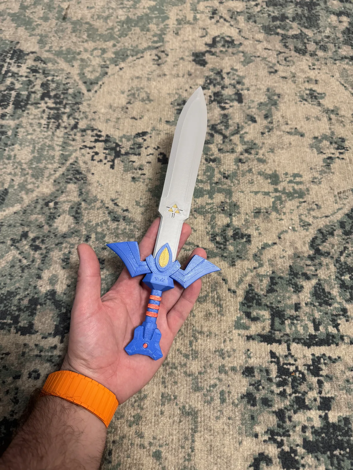 Zelda Hylian Shield & Master Sword With Wall Mount
