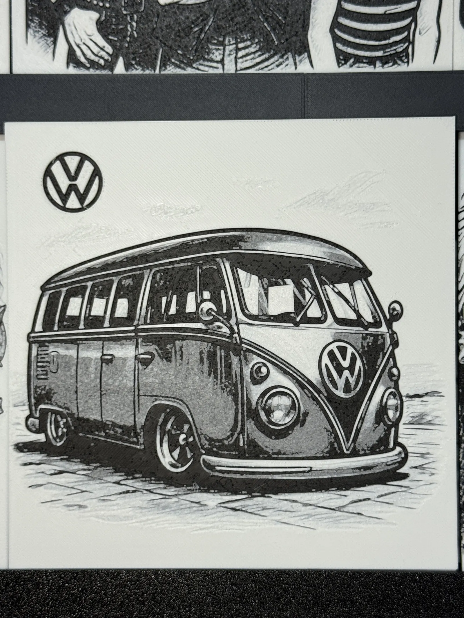 Hue Forge Karikatur VW Bulli T1
