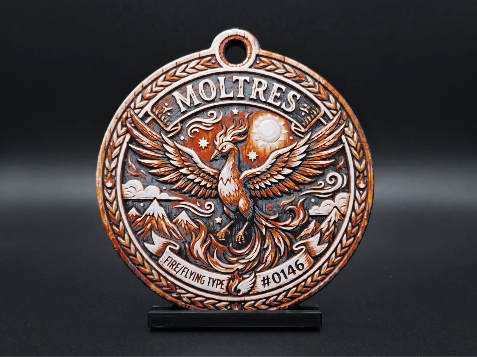 Pokemon - Moltres Medallion - 5 Colour