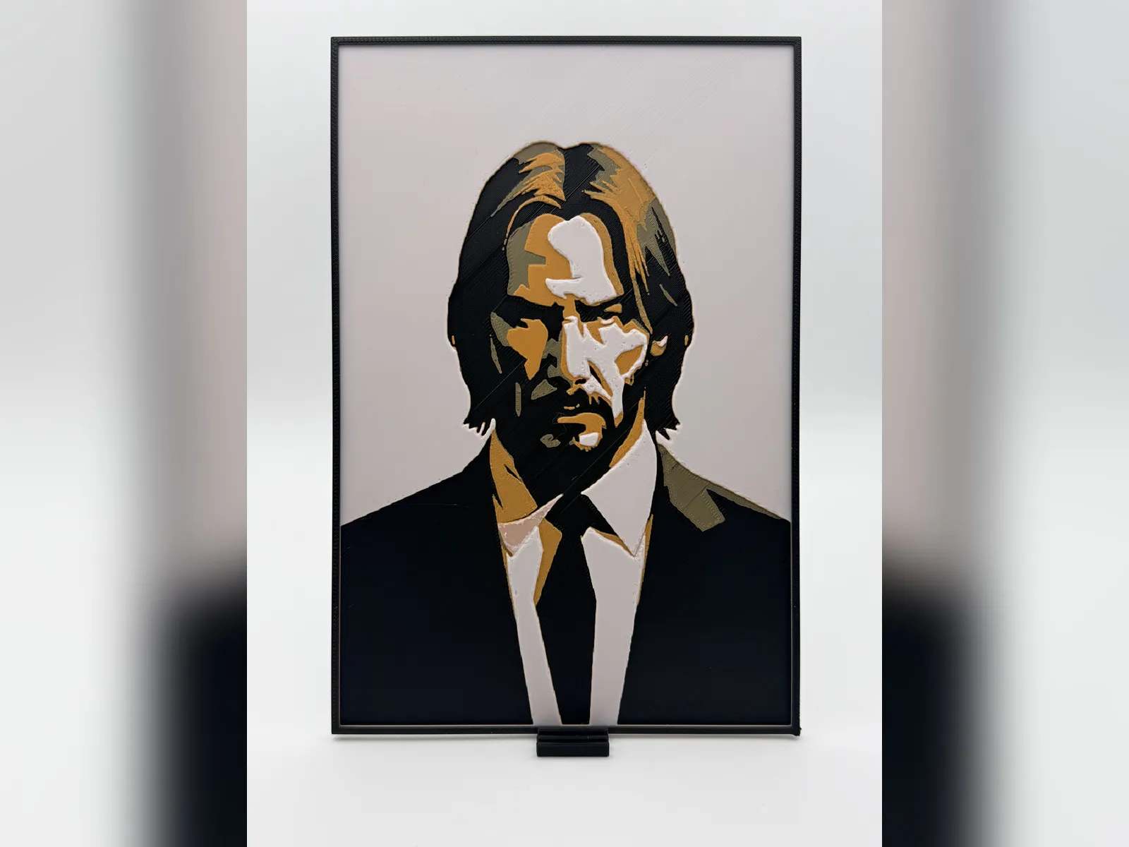 John Wick - Baba Yaga Portrait HueForge Print