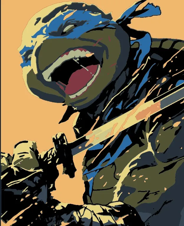 Hueforge: Teenage Mutant Ninja Turtles - Leonardo
