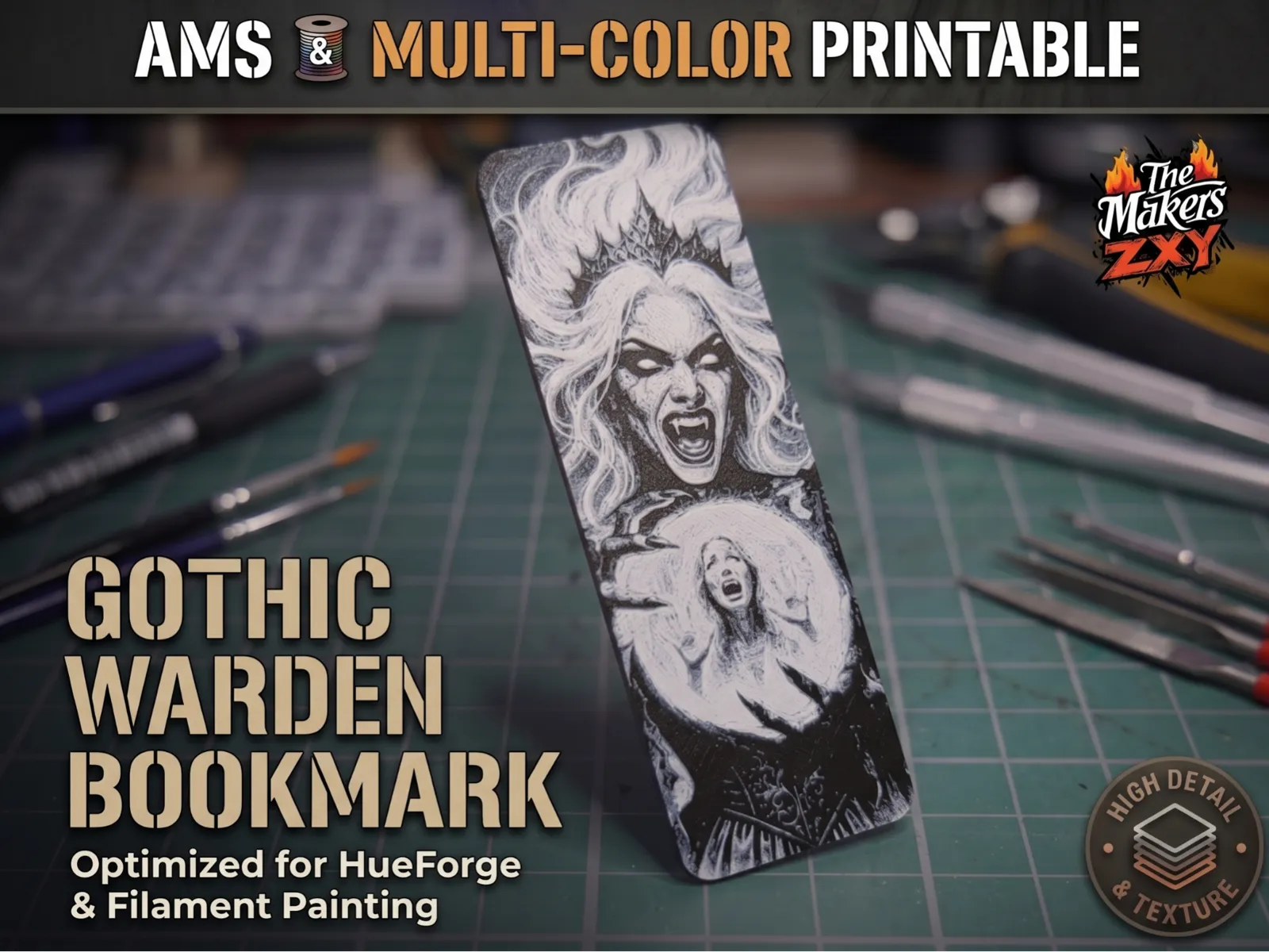 Gothic Warden Bookmark