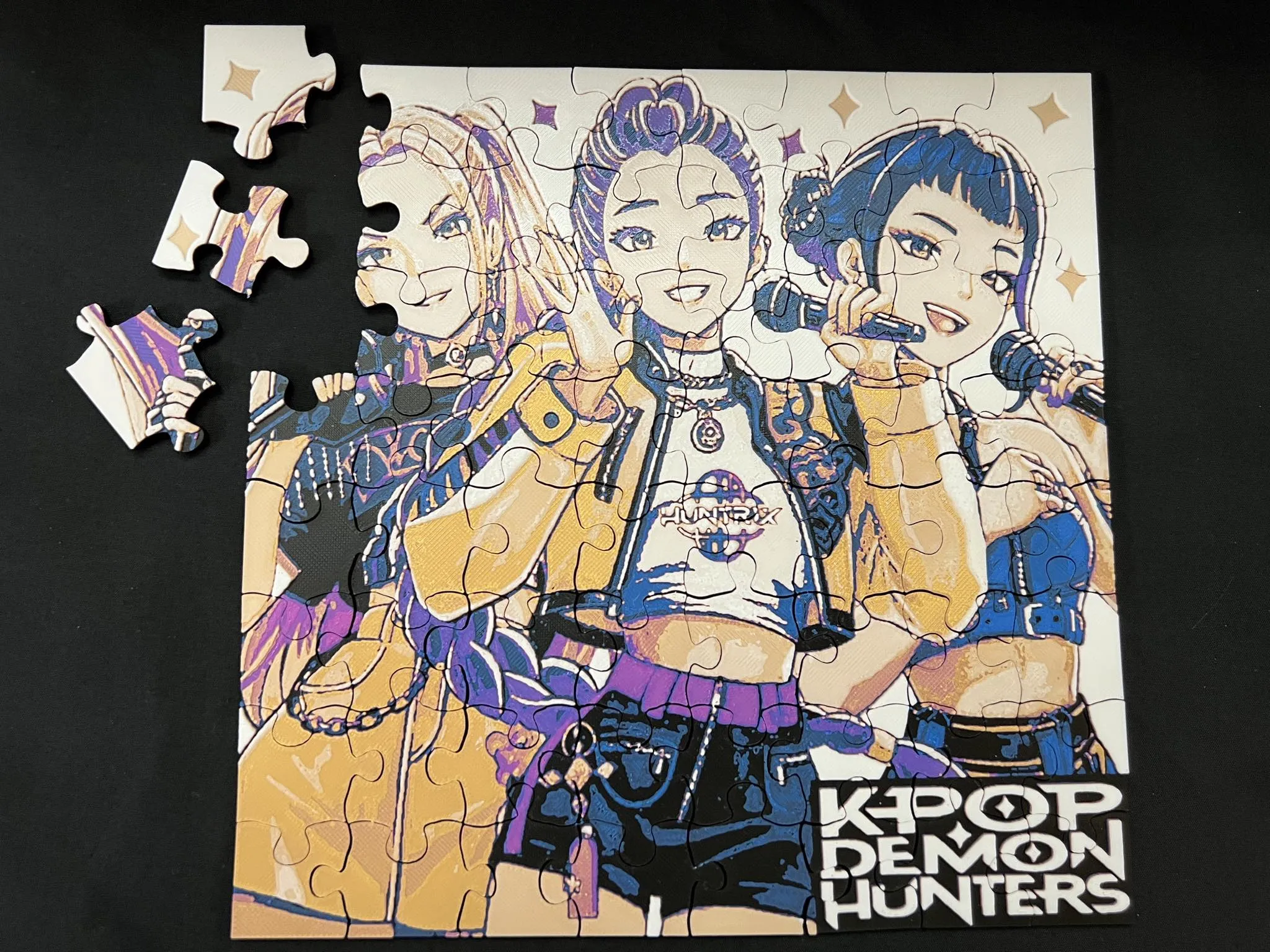 KPOP Demon Hunters Puzzle