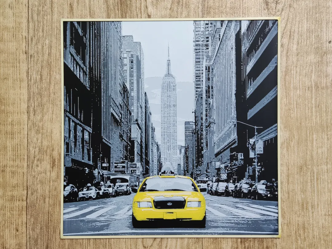 New York, USA Taxi - hueforge