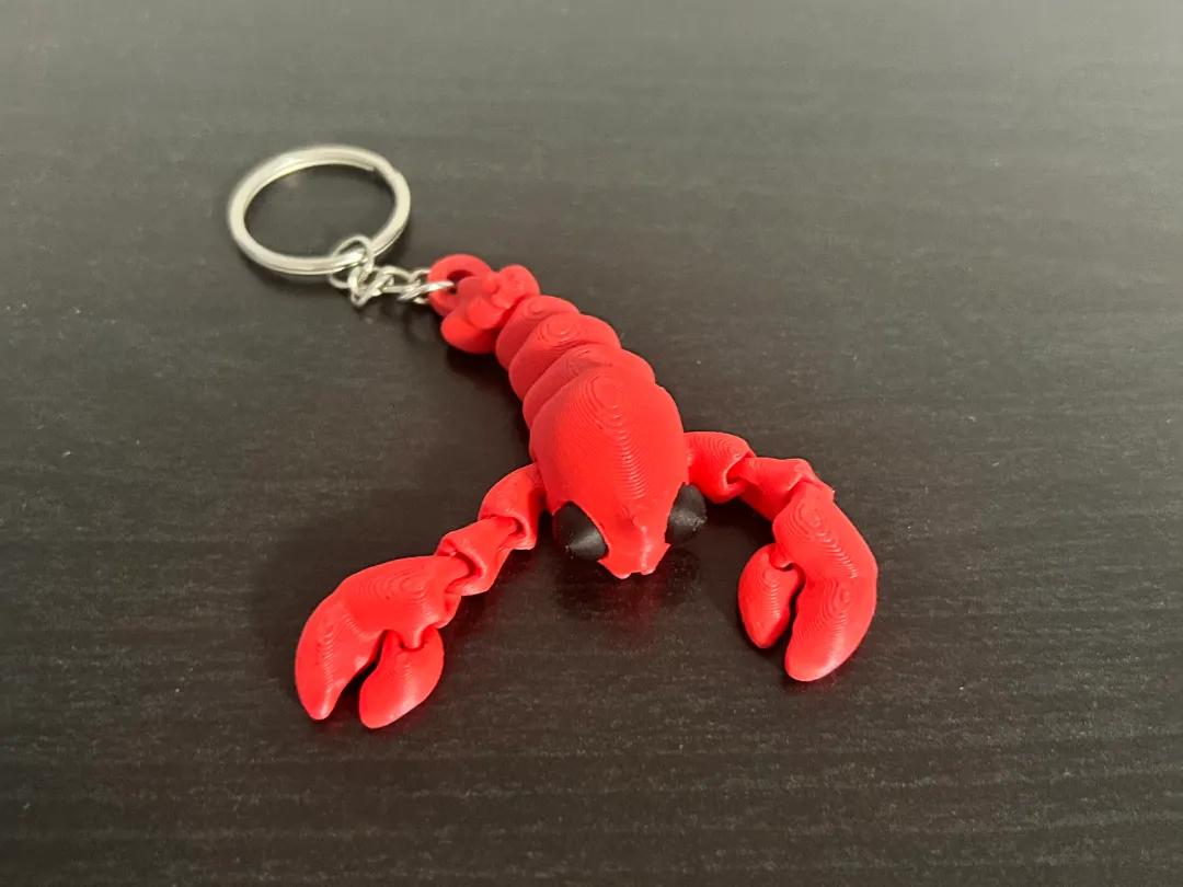 Cute Lobster Keychain - NO AMS