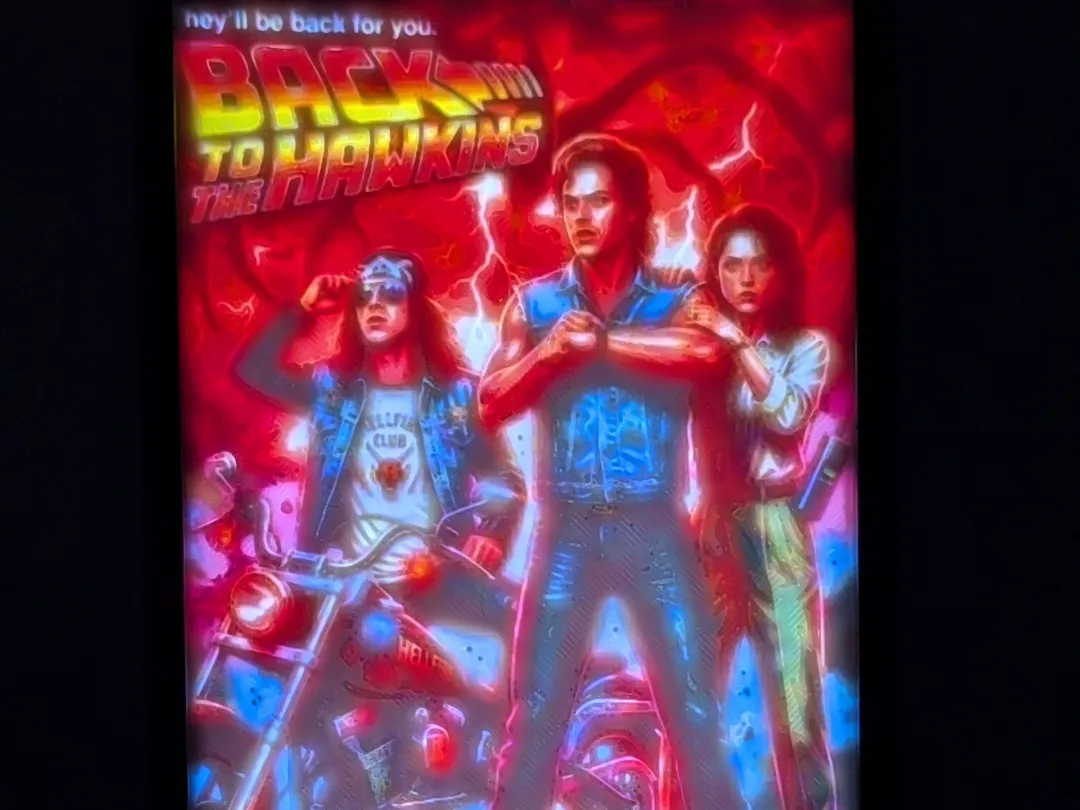 Stranger Things Welcome to Hawkins Litho