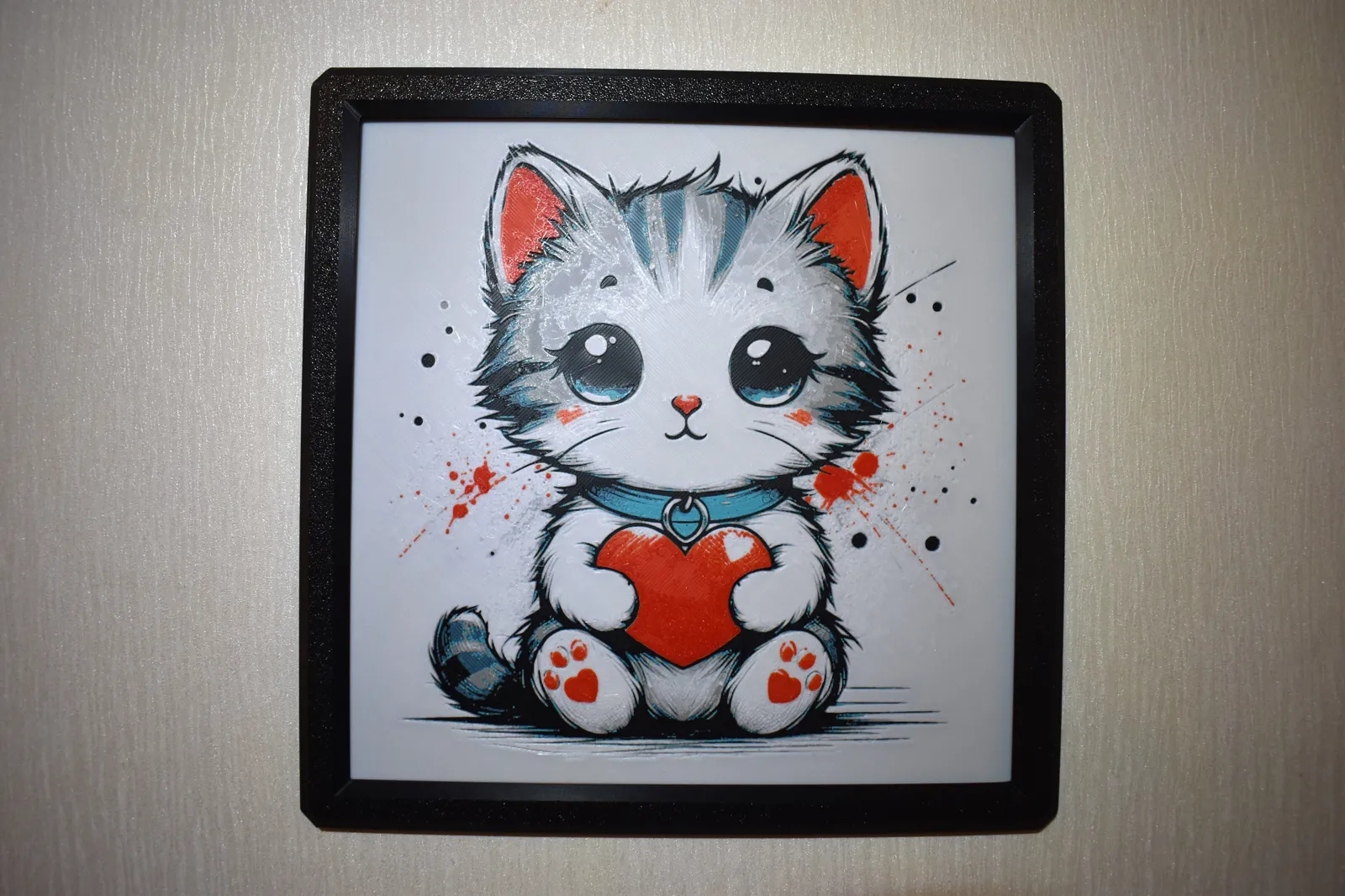 Cute Kitten Hueforge