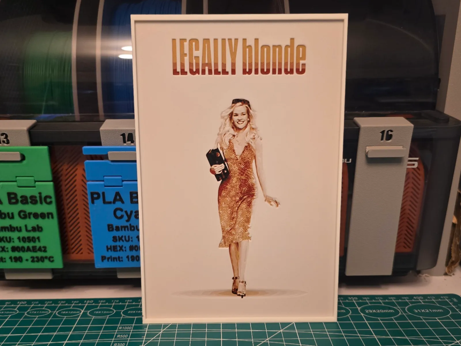 Legally Blonde Movie Poster - Hueforge Art