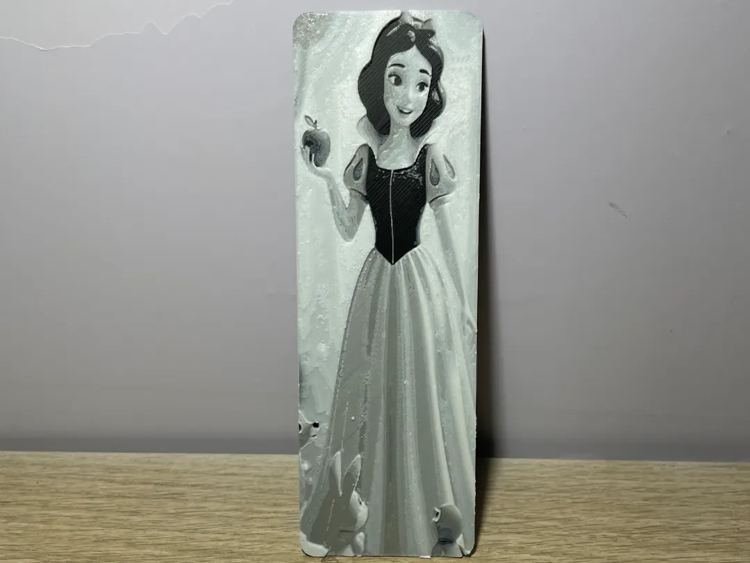 marcapaginas blancanieves