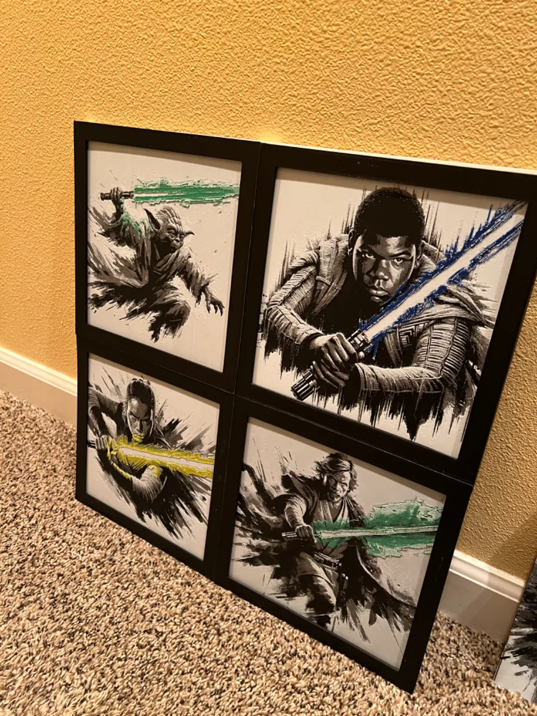 Luke Skywalker with Green Lightsaber