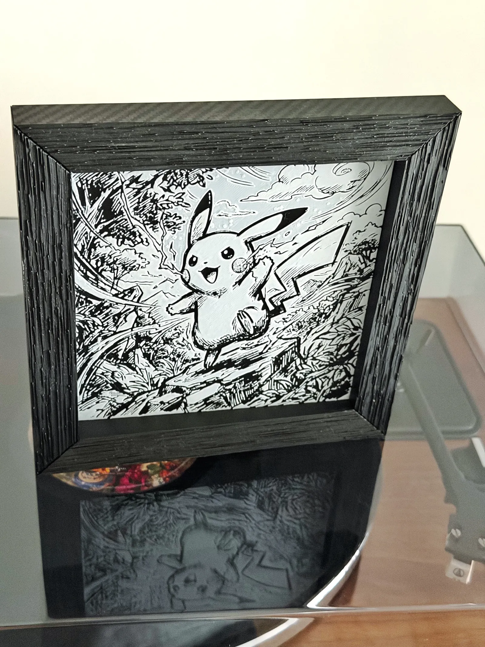 Pikachu HueForge Wall Art | Pokemon Portrait