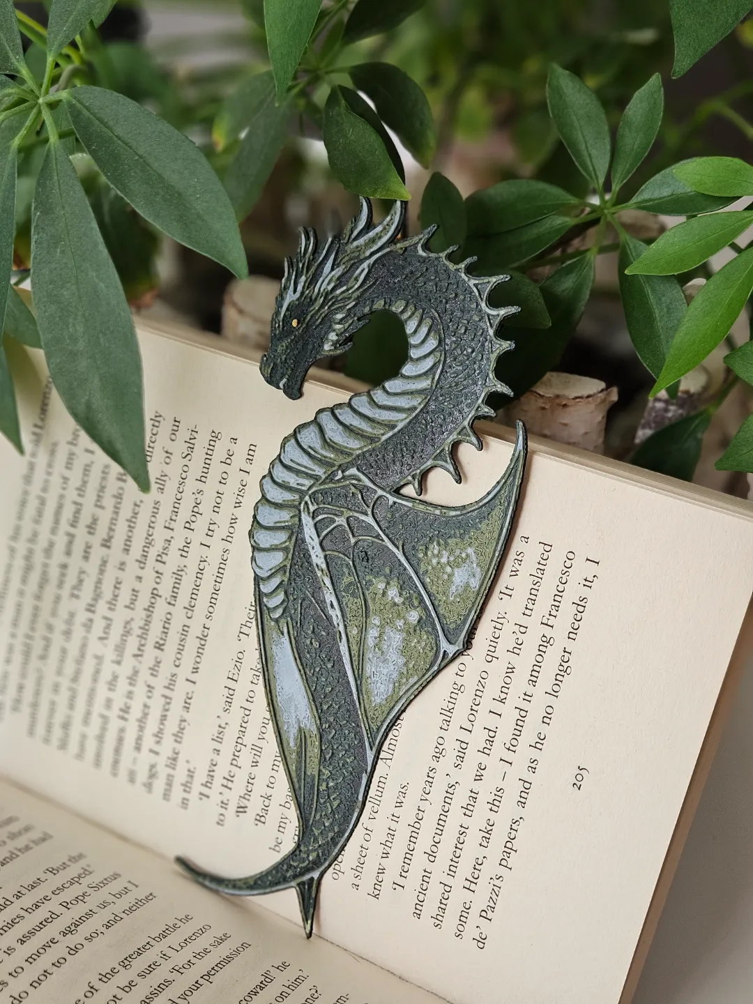Forest Wyvern - Dragon Bookmark