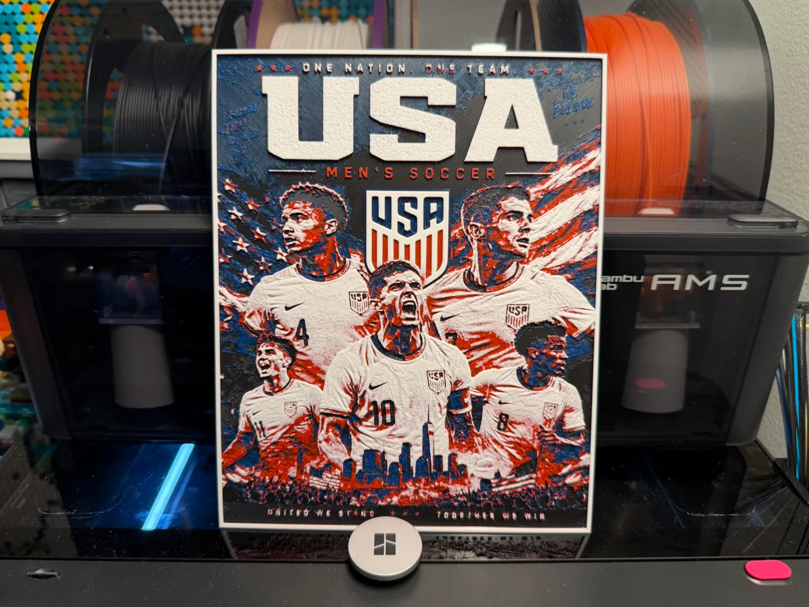 Team USA Soccer World Cup HueForge