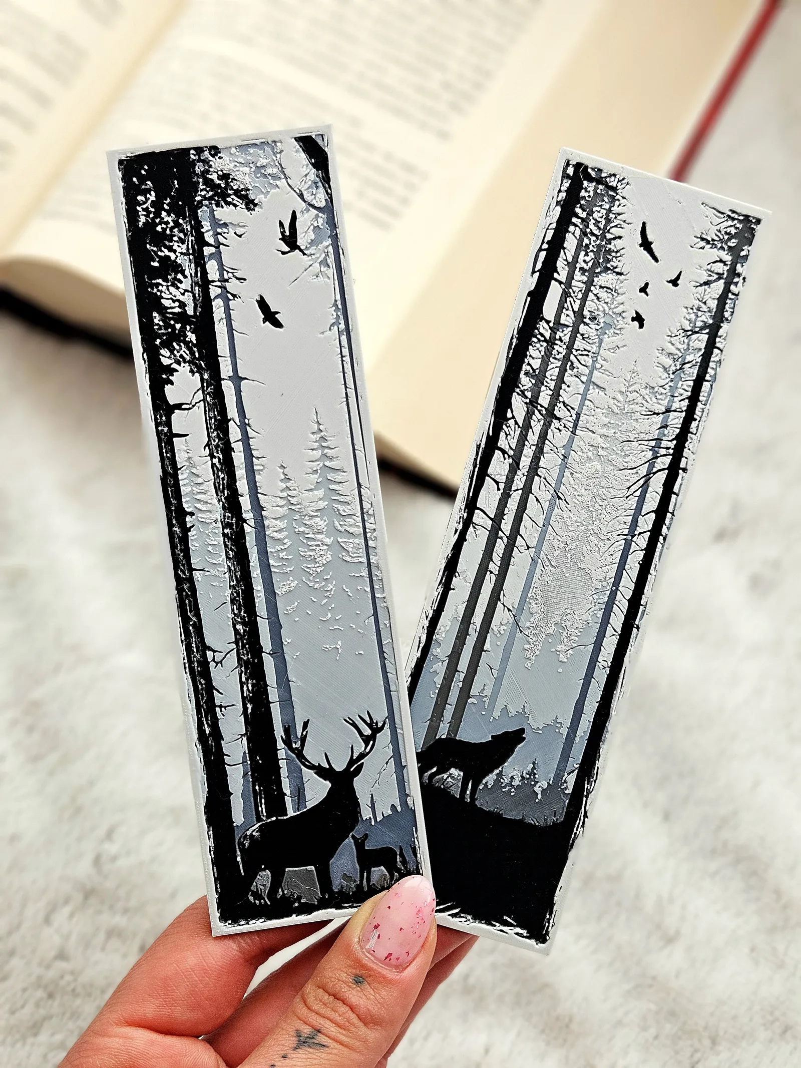 Whispering Wilds - Bookmarks set