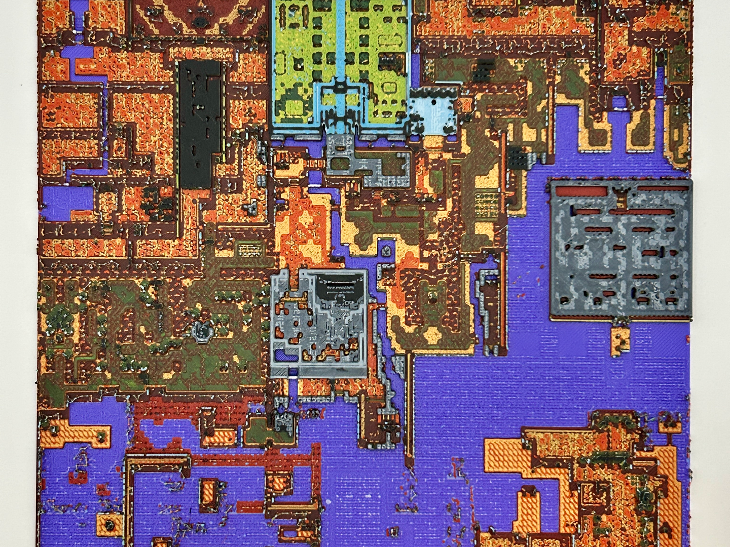 Oracle of Ages Labrynna Past Map HueForge