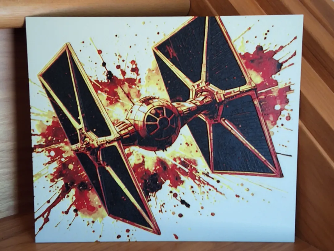 Tie Fighter Hueforge