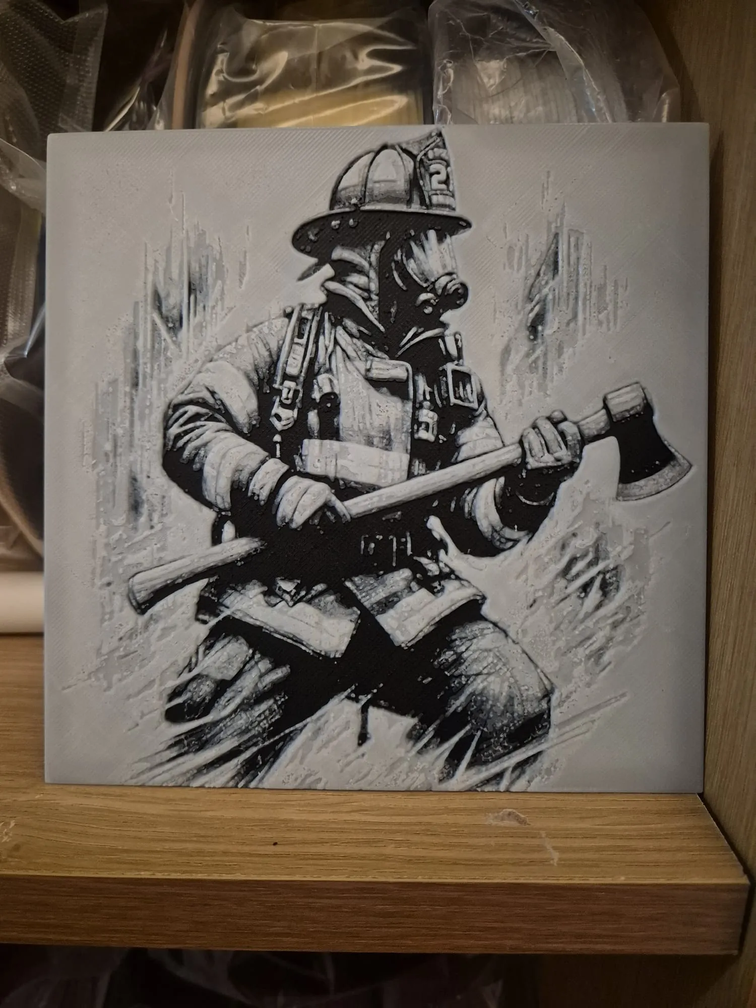 fireman usa hueforge