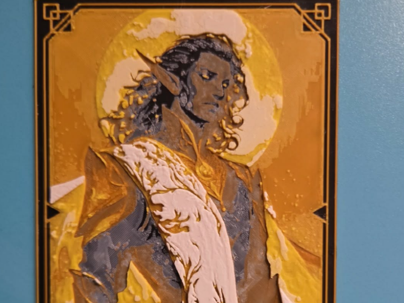 DND Character card for DM