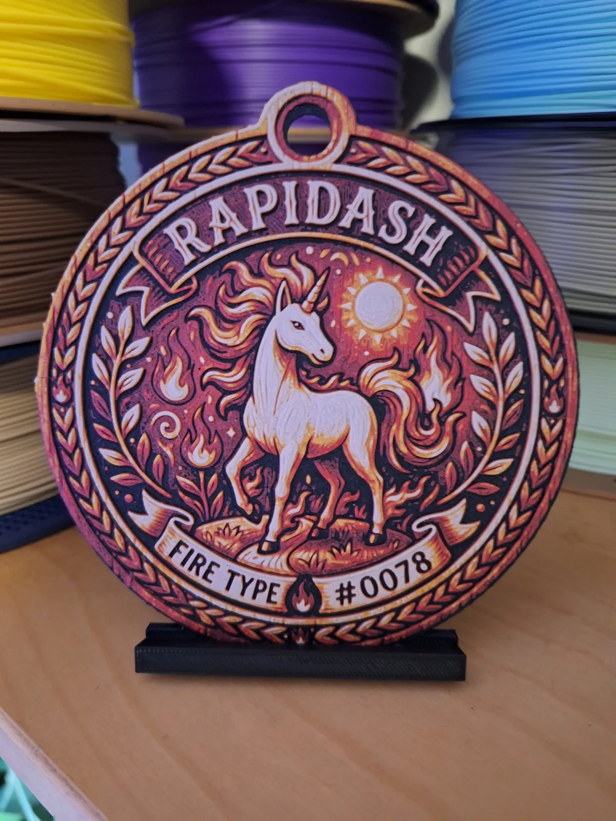 Rapidash #0078 - Pokemon Ornament