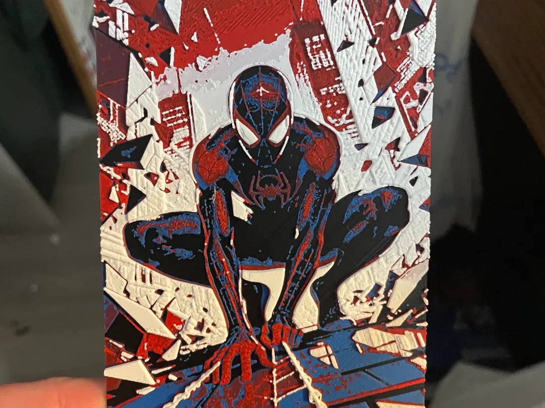 Miles Spiderman Hueforge