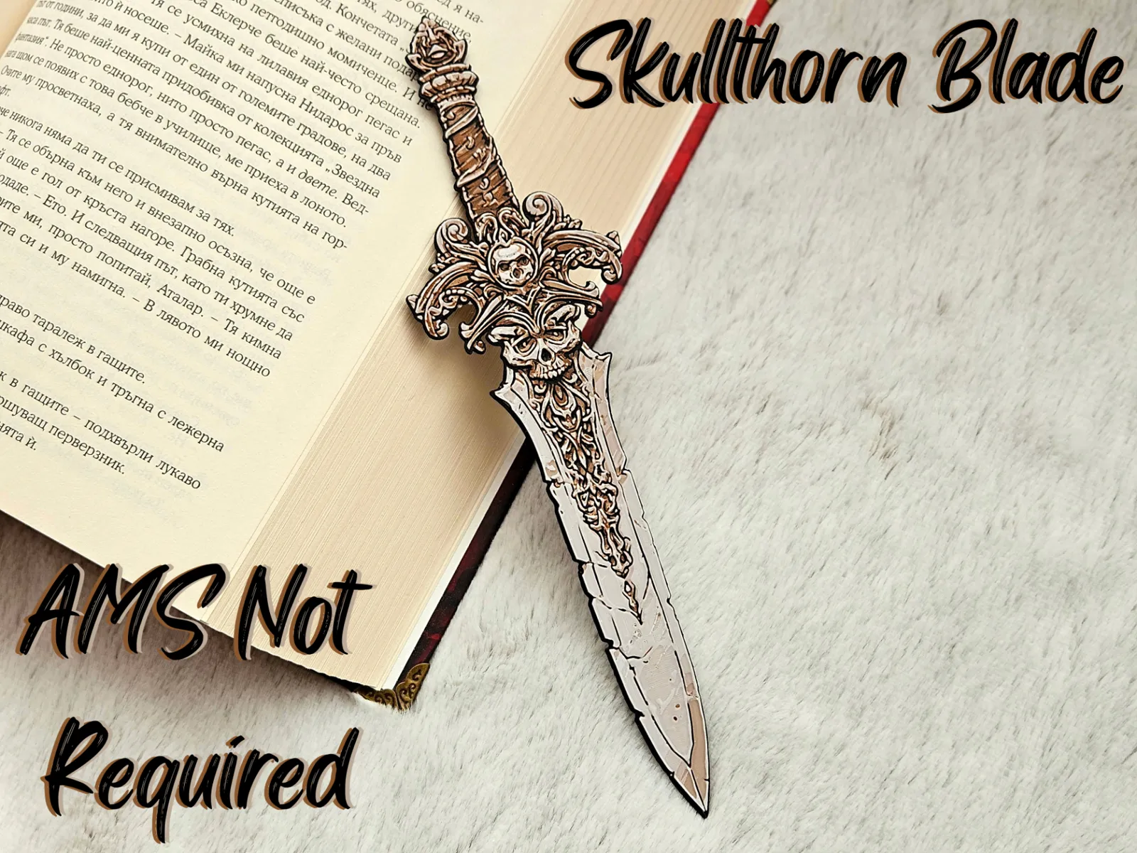 Skullthorn Blade - Bookmark