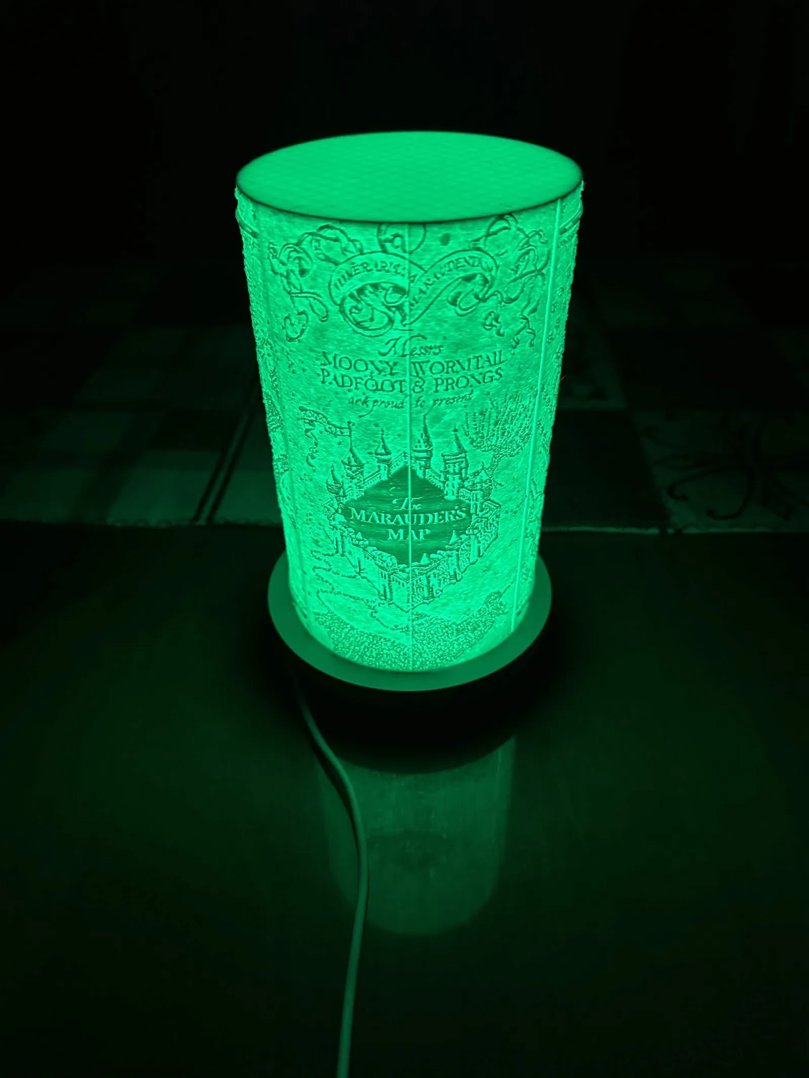 Harry Potter Marauder's Map Lamp