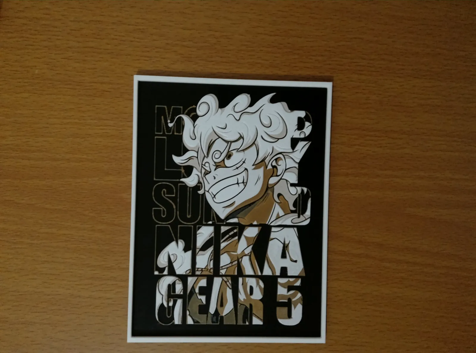 Luffy Gear 5 Hueforge