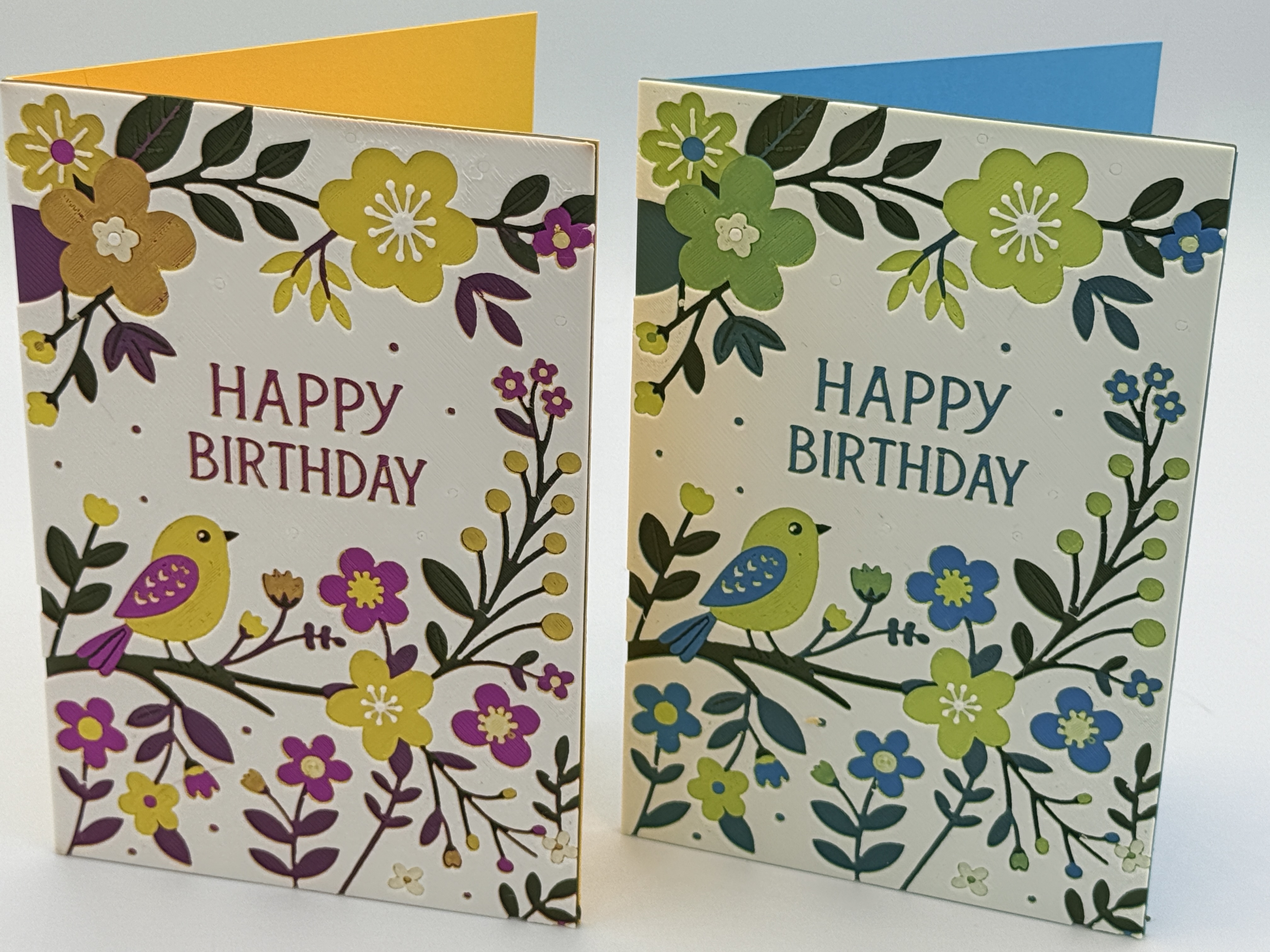 Birthday Greeting Card/Sign Hueforge