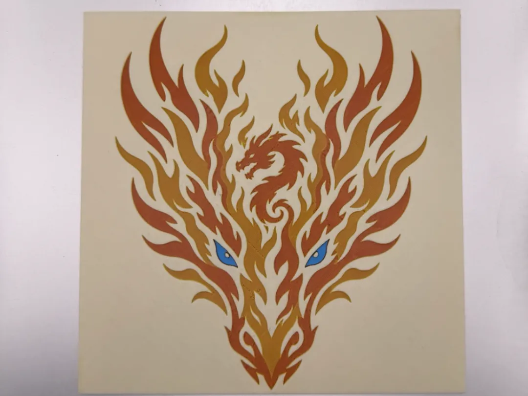 Flameborn Dragon - Hueforge