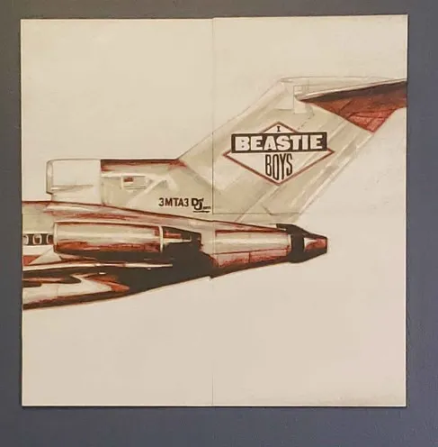 Beastie Boys Cover Art - Hue Forge 16x 16 4 piece