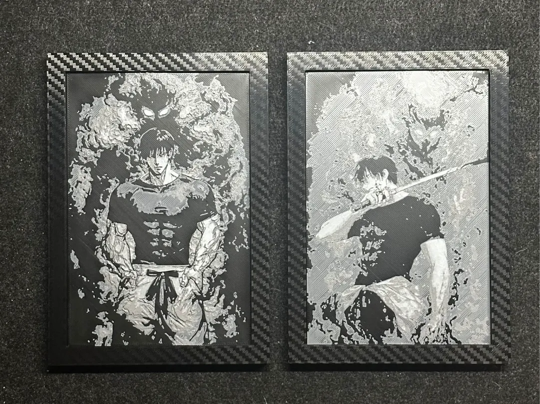 Toji Fushiguro – Dark Aura | Hueforge Style